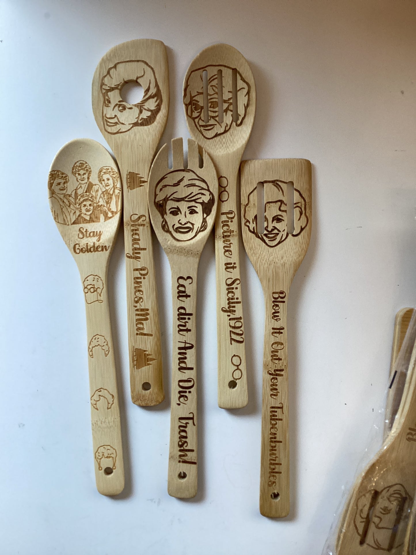 Golden Girls Spoons