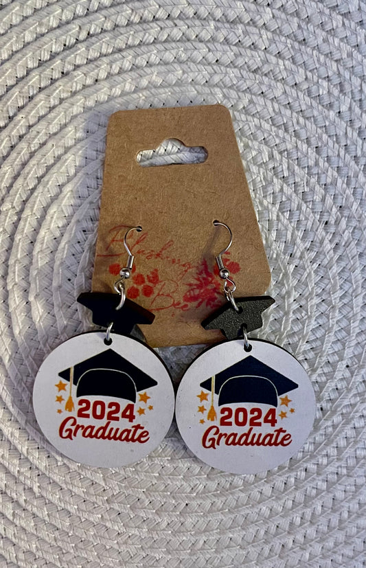 2024 Grad Earrings