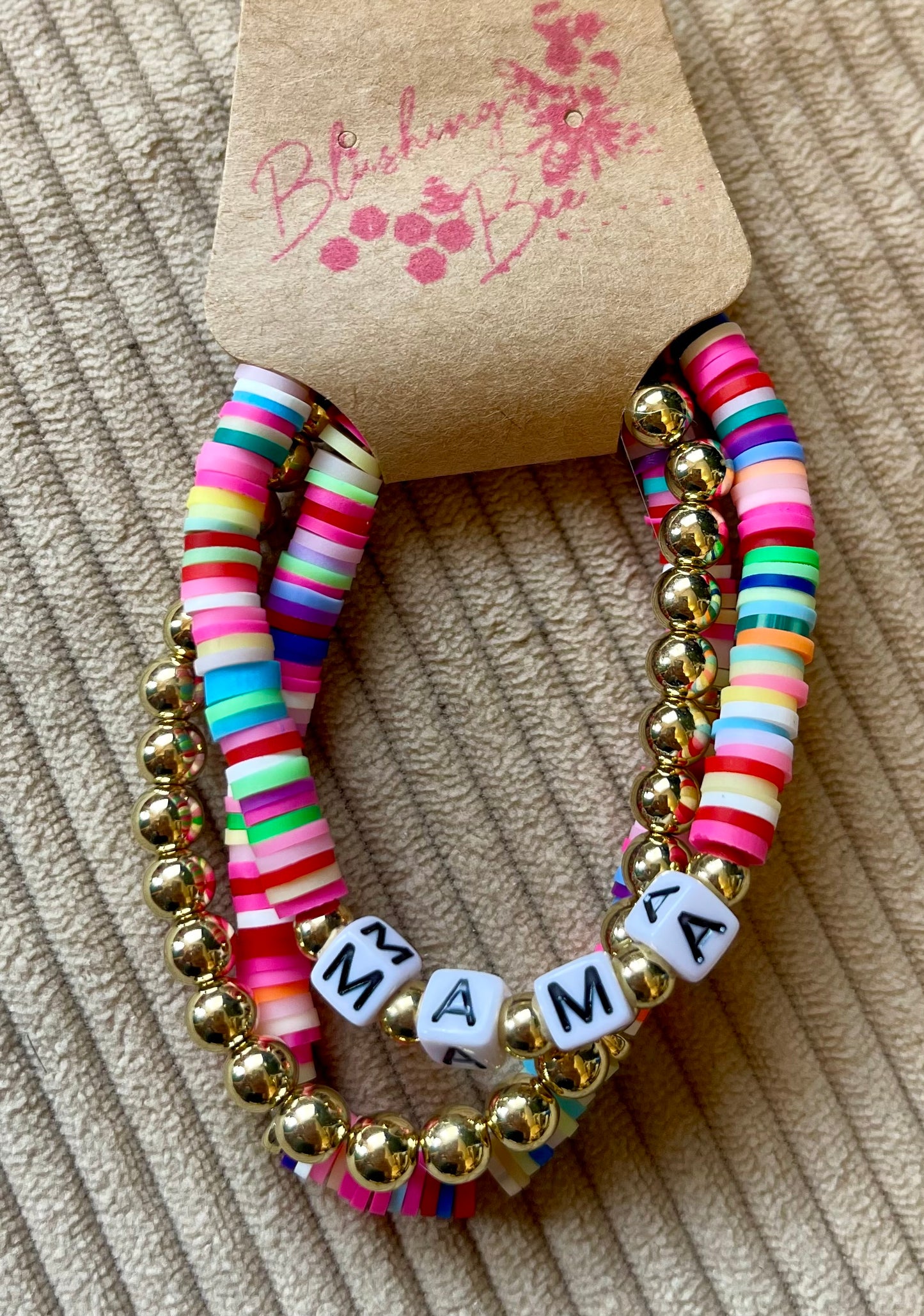 Pink MAMA Bracelets