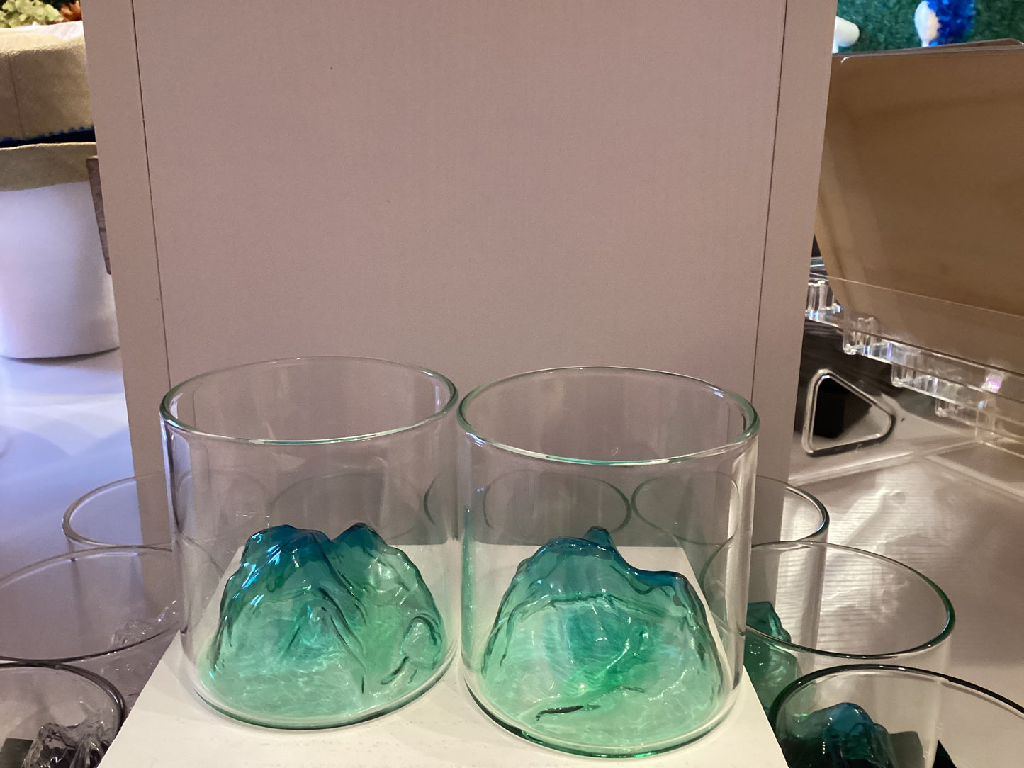 Rocks Glasses (Blue/Green)